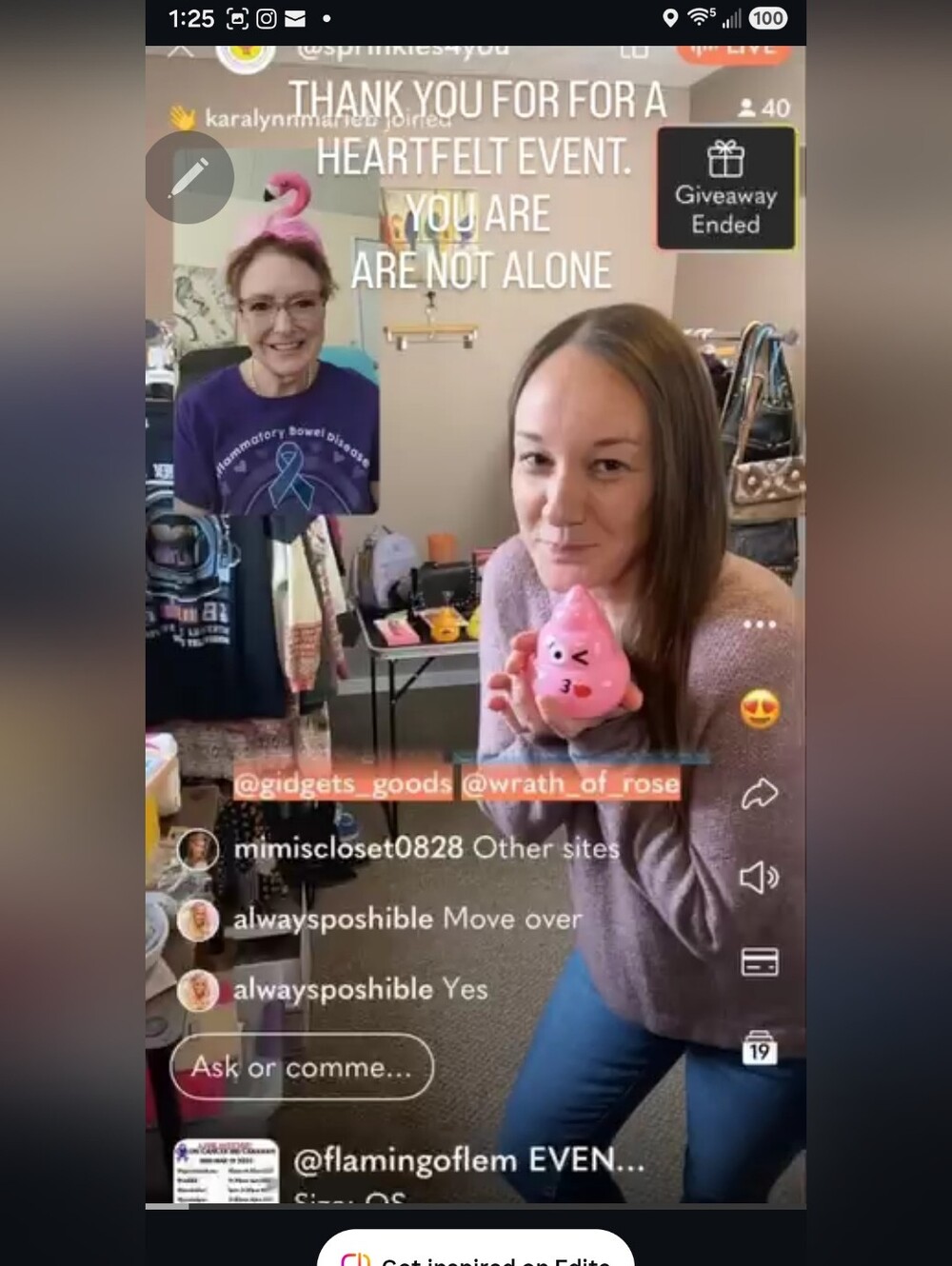 Flamingoflem LIVE NOTIFICATION! LIKE THIS FOR AWARENESS, TRAINS, RANDOM SHOWS🦩 - Picture 7 of 15